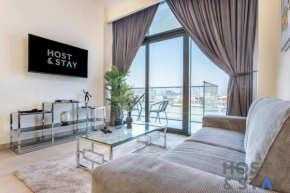 Cheerful 1BR in Azizi Riviera, MBR
